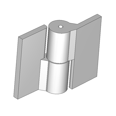 2125RH-304 Half Mortise Hinges